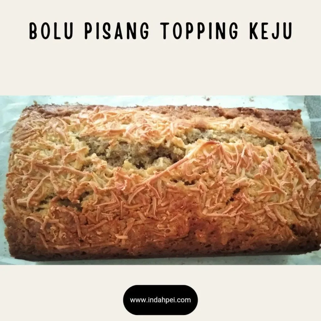 Bolu Pisang Enak menggunakan Keju Cheddar KRAFT