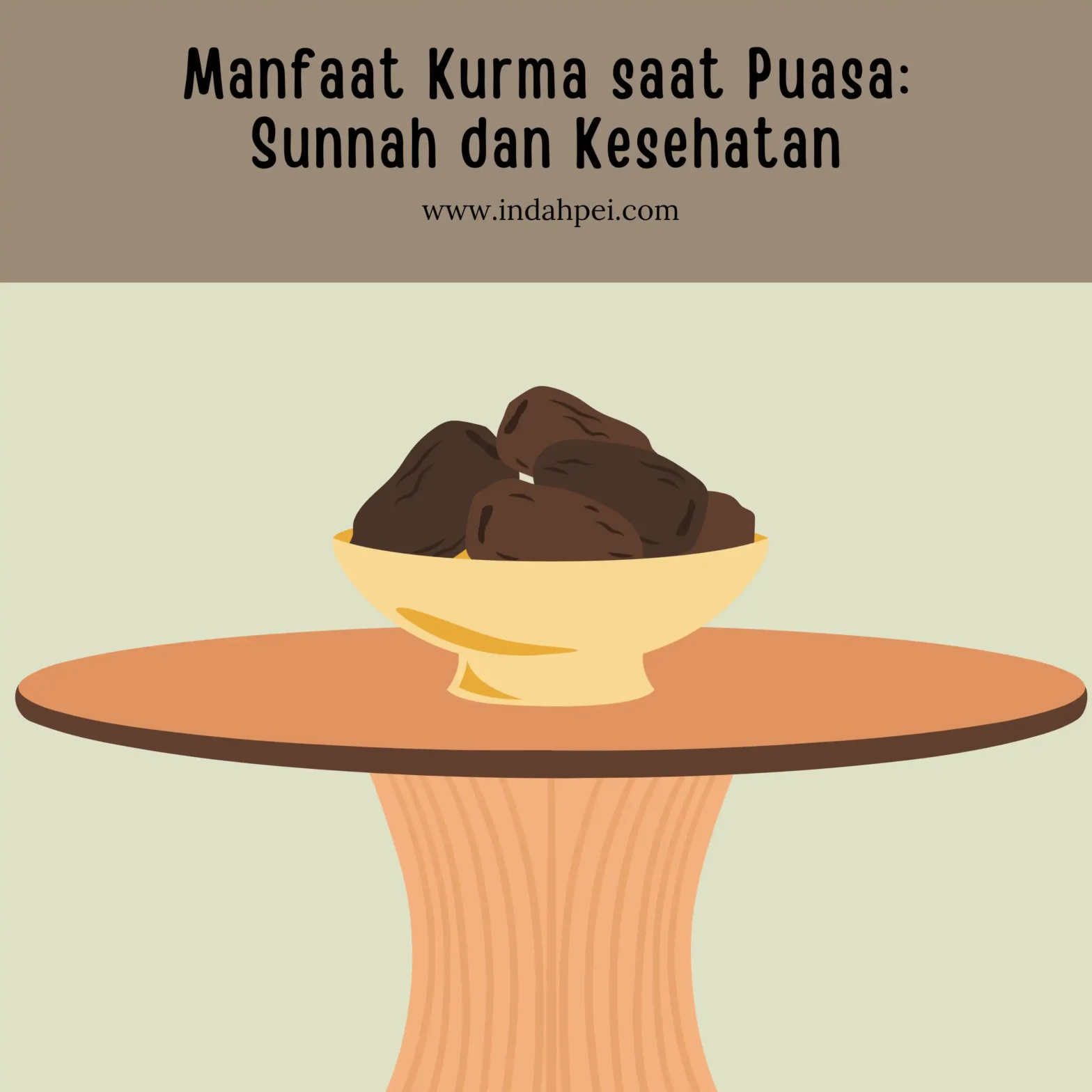 Manfaat kurma saat puasa