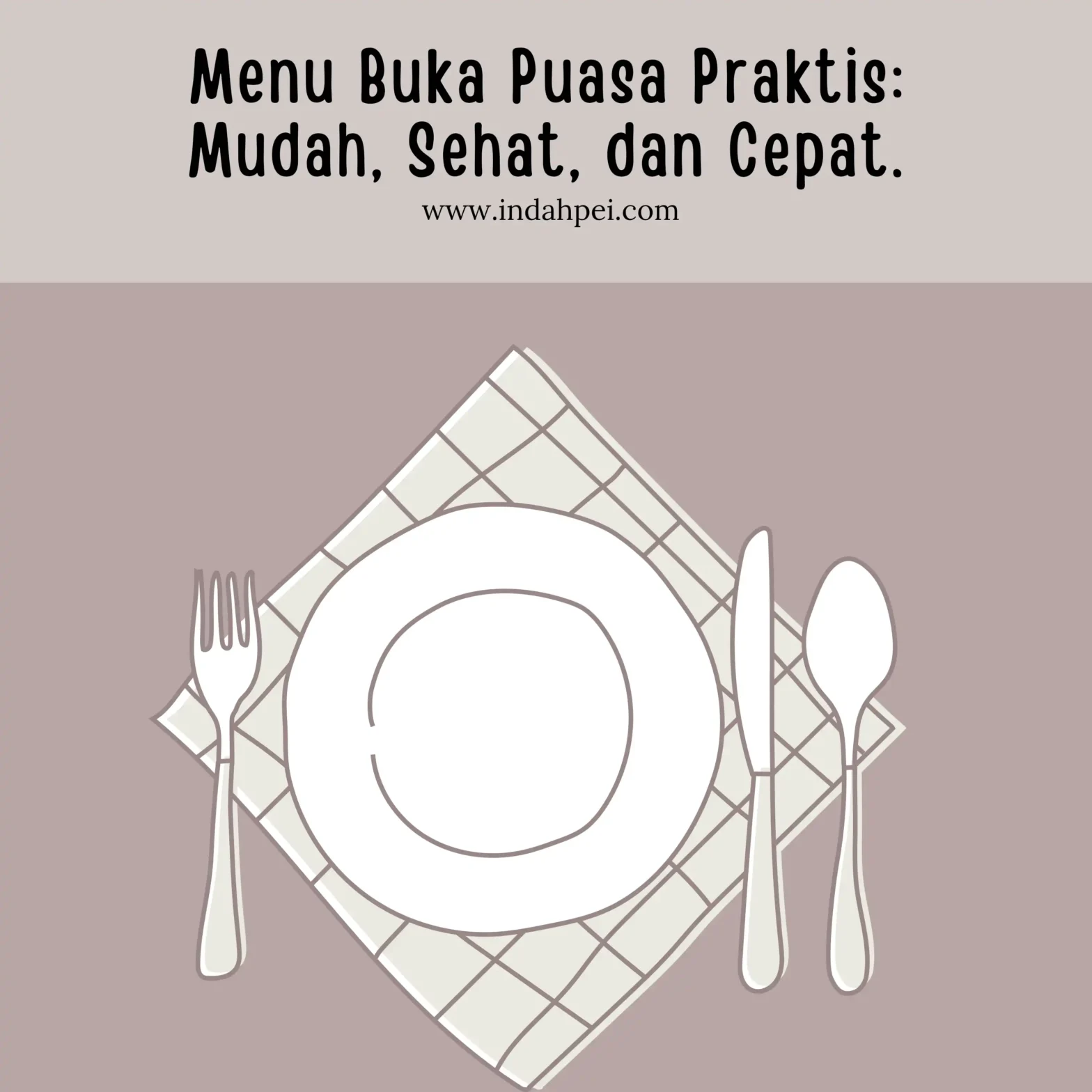 menu buka puasa praktis dengan susu kurma